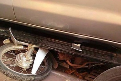 Cập nhật tin tức mới nhất vụ ô tô 7 chỗ đâm liên hoàn loạt xe máy trên phố Xã Đàn