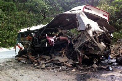 Tin mới về nguyên nhân vụ nổ xe khách làm 9 người Việt chết ở Lào