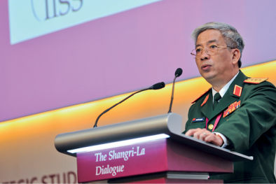 Thượng tướng Nguyễn Chí Vịnh đưa Biển Đông đến Đối thoại Shangri-La