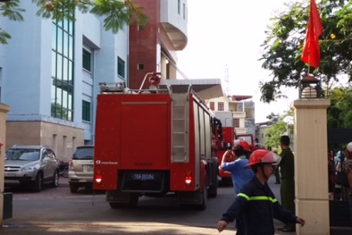 Đau lòng thấy người tử vong sau khi đuổi 'giặc lửa' khỏi Đài PTTH Hải Phòng