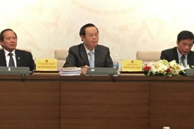 13 Bộ trưởng được giới thiệu đều trúng cử Quốc hội