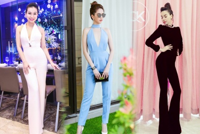 'Bỏng mắt' ngắm 4 sao Việt mặc jumpsuit đẹp nhất Vbiz