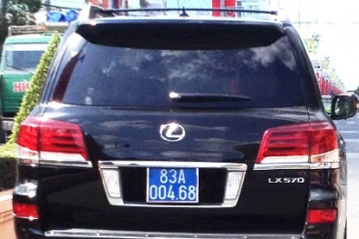 Công an Sóc Trăng làm rõ 'lai lịch' 4 xe Lexus biển xanh số đẹp gây xôn xao