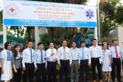 Ra mắt điểm cấp cứu vệ tinh thứ tư tại TP.HCM
