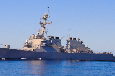 Chiêm ngưỡng tàu khu trục Mỹ siêu hiện đại đến Biển Đen tập trận