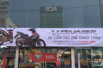 'Bom tấn' Honda Winner 150 giá 53 triệu đồng chính thức Nam tiến