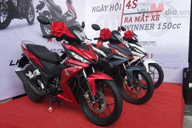 Sáng nay 8/6, 'bom tấn' Honda Winner 150 chính thức bán ra thị trường