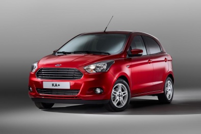 Cận cảnh ô tô Ford Ka+ 2016 giá chỉ từ 253 triệu đồng 