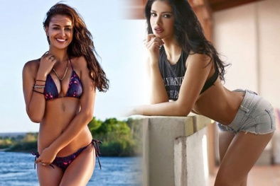 Cận cảnh vẻ đẹp Nam Mỹ sexy rực lửa của Laura Suarez - bồ mới Cr7