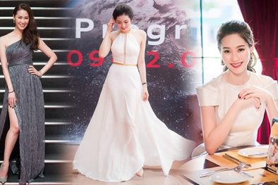 Nhan sắc 'mười phân vẹn mười' của dàn hoa hậu, Á hậu Việt tại Hà Nội