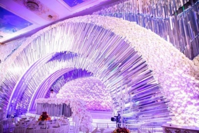 Đại gia bạo tay chi gần 45 tỷ để tổ chức lễ cưới cho con trai