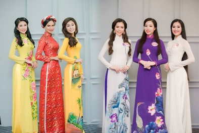 30 người đẹp miền Nam khoe dáng với áo dài trước chung khảo HHVN 2016
