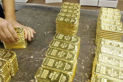 Cập nhật giá vàng trong nước ngày 12/6/2016 chốt tuần tăng theo giá vàng thế giới