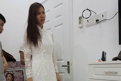 Đen, gầy và xấu xí trước ngày cưới: Đây có phải là siêu mẫu Kỳ Hân?