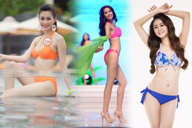 Mẫu bikini ngày càng sexy qua các mùa thi Hoa hậu Việt Nam 