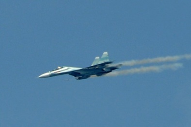 Máy bay Su30-MK2 của Không quân Việt Nam bỗng ‘mất tích’ khi đang bay tập