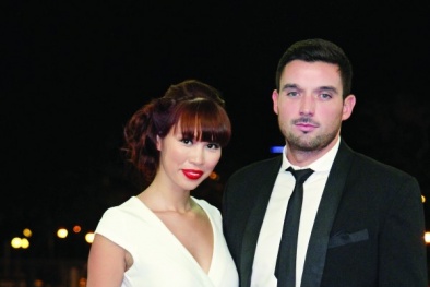 Chồng siêu mẫu Hà Anh không phải đại gia, chỉ là thầy giáo tiểu học?