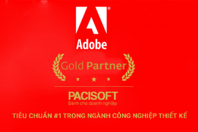 PACISOFT trở thành “đối tác vàng” của Adobe (Adobe Gold Partner)