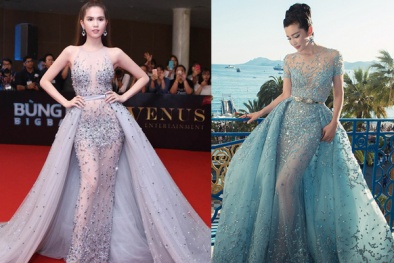 Đọ độ nóng bỏng của các mỹ nhân trên thảm đỏ ‘Đêm hội chân dài 10’