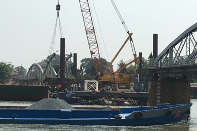 Hơn tuần nữa hoàn thiện cầu Ghềnh, giảm tổn thất 8 tỉ một ngày