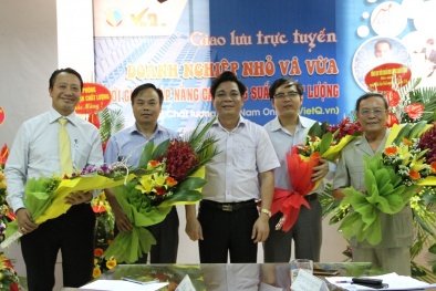 Giao lưu trực tuyến: DN nhỏ và vừa với giải pháp nâng cao năng suất chất lượng 