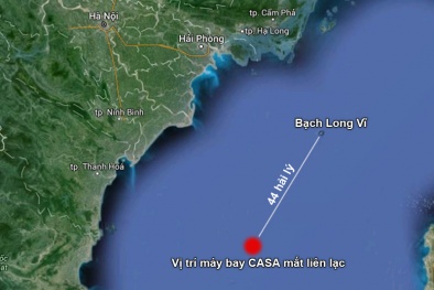 Phát hiện máy bay CASA rơi gần đảo Bạch Long Vĩ, chưa rõ số phận 9 nạn nhân