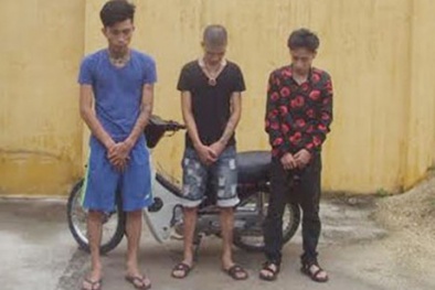 Tạm giữ 3 đối tượng liên tục ném chất bẩn vào nhà 'con nợ'