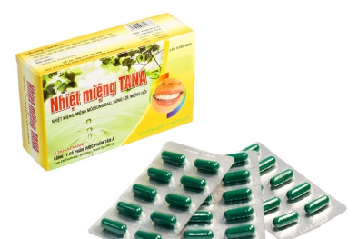 Đình chỉ lưu hành thuốc chống nhiệt miệng TANA