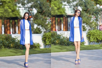 Chỉ cần khoe chân dài miên man, Phạm Hương đã khiến bao người ‘ngã gục’