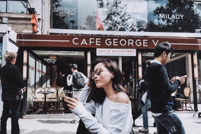 Loạt ảnh hoa hậu Kỳ Duyên 'cực xinh' ở Pháp dưới góc máy bạn trai