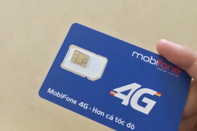 Giá cước 4G của Mobifone thấp nhất là 120.000 đồng/tháng