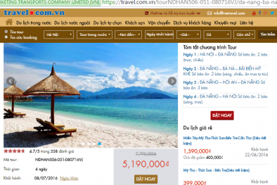 Vietravel ‘ăn chặn’ tiền vé tham quan của du khách: Trẻ không tha, già không thương!