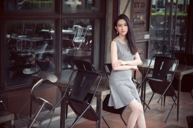 Chân dung Triều Thu - Hoa hậu Việt nói tiếng Anh mà khán giả cười ồ