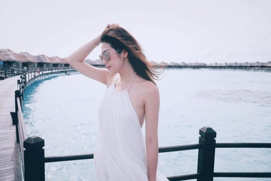 Sự thật tin đồn á hậu Tú Anh yêu em trai MC Ngọc Trinh