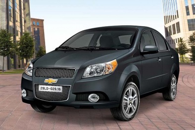 Cận cảnh chiếc xe Chevrolet Aveo LT siêu đẹp giá chỉ dưới 500 triệu đồng