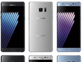 Lộ diện Galaxy Note 7 màn hình cong với ba màu lựa chọn
