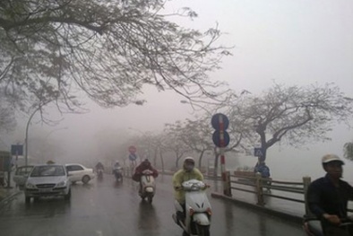 Dự báo thời tiết ngày mai 7/7/2016: Bắc Bộ mưa rào và dông rải rác, tầm nhìn xa trên 10 Km