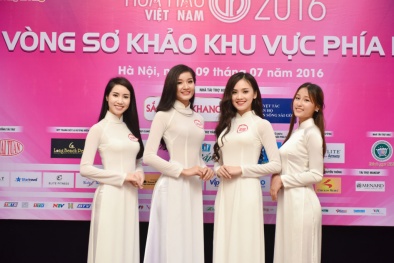 Dung nhan 32 thí sinh phía Bắc lọt vào chung khảo Hoa hậu Việt Nam 2016