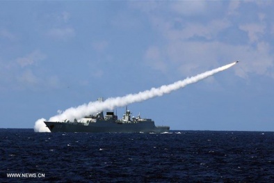 Trung Quốc trắng trợn mang tên lửa diệt hạm tới ‘khuấy sóng’ Biển Đông