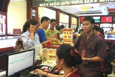 Đầu tuần, giá vàng lại tăng, tiến sát mức 38 triệu đồng/ lượng 