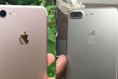 Bất ngờ lộ diện chiếc iPhone 7 và iPhone 7 Plus