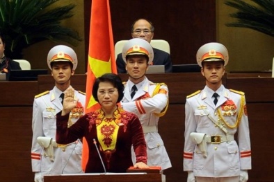 Sáng nay Chủ tịch Quốc hội tuyên thệ nhậm chức