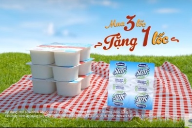 Khuyến mãi hấp dẫn từ Sữa chua Vinamilk - Mua 03 Tặng 01