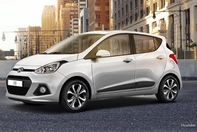 Cận cảnh chiếc ô tô giá rẻ Hyundai Grand i10 giá chỉ dưới 460 triệu đồng