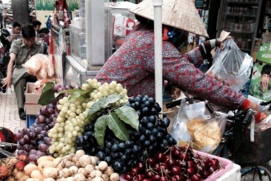 Giật mình quả cherry ‘sang chảnh’ bán rong đầy đường