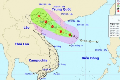 Công điện hỏa tốc kịp thời ứng phó những diễn biến của bão số 1