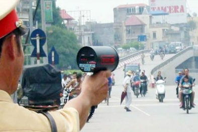 Từ 1/8: Ô tô chạy quá tốc độ dưới 10km/h bị xử phạt 800.000 đồng
