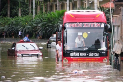 Ảnh hưởng của bão số 1, nguy cơ lũ quét, ngập úng xảy ra trên dện rộng