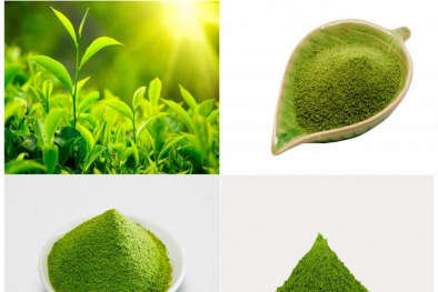 Dễ dàng phân biệt bột trà xanh thật với tinh trà xanh
