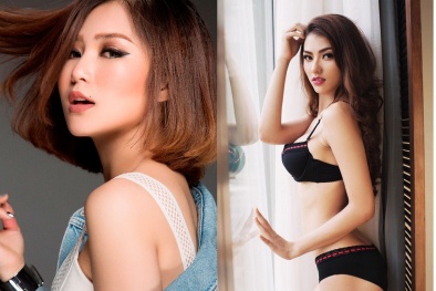 Đọ dung nhan 2 mỹ nhân bằng tuổi Hồng Quế và Hương Tràm